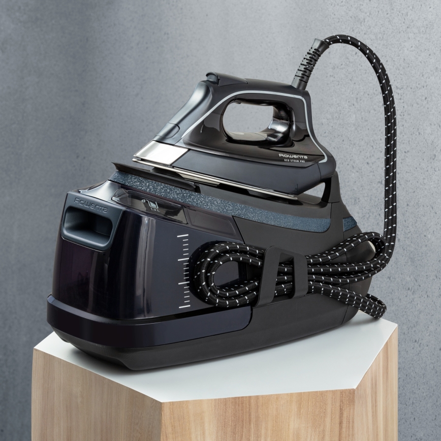 Rowenta - Dampstation ECO STEAM 2800W/230V sort