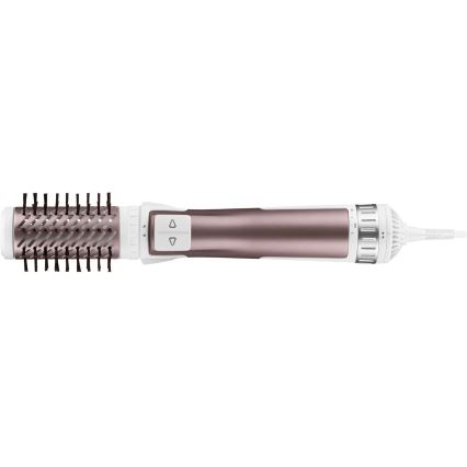 Rowenta - Drejelig hårbørste PREMIUM CARE 1000W/230V lyserød/hvid