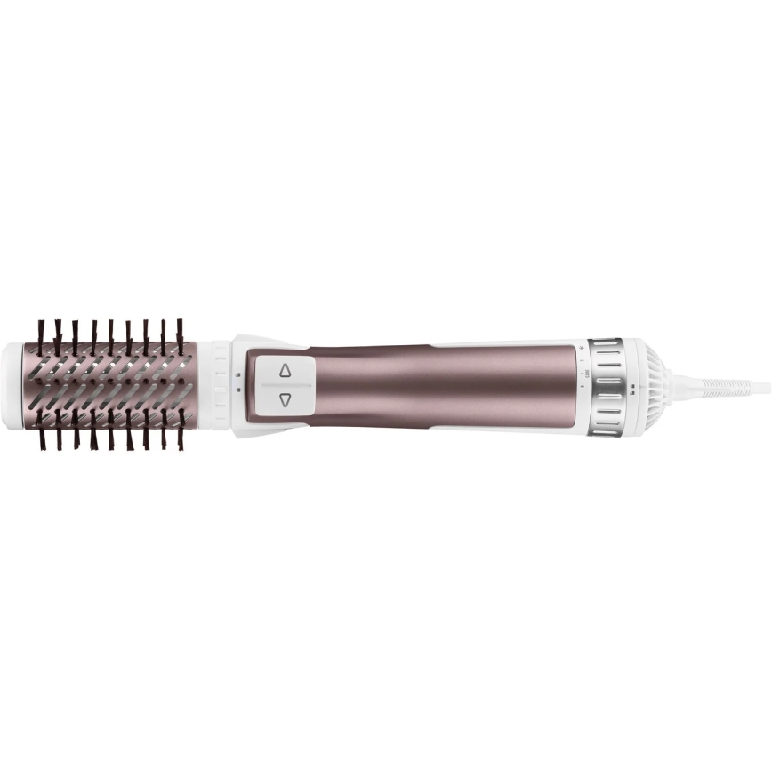 Rowenta - Drejelig hårbørste PREMIUM CARE 1000W/230V lyserød/hvid