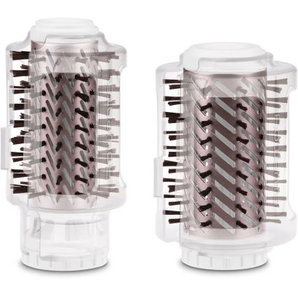 Rowenta - Drejelig hårbørste PREMIUM CARE 1000W/230V lyserød/hvid