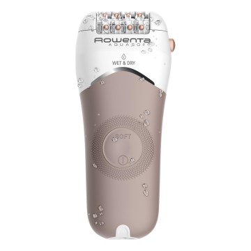 Rowenta - Epilator WET&DRY 4,5W/5V 600 mAh beige/guld