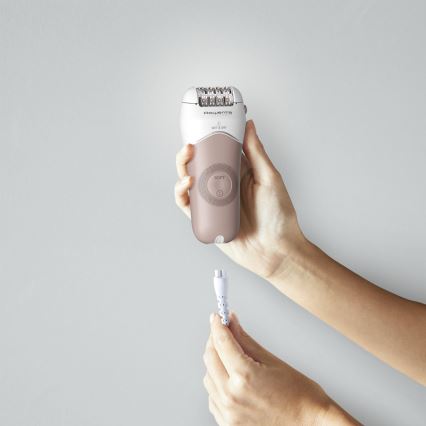 Rowenta - Epilator WET&DRY 4,5W/5V 600 mAh beige/guld