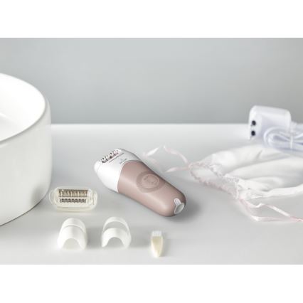 Rowenta - Epilator WET&DRY 4,5W/5V 600 mAh beige/guld