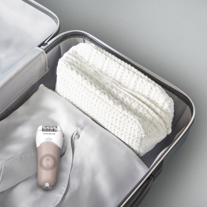 Rowenta - Epilator WET&DRY 4,5W/5V 600 mAh beige/guld