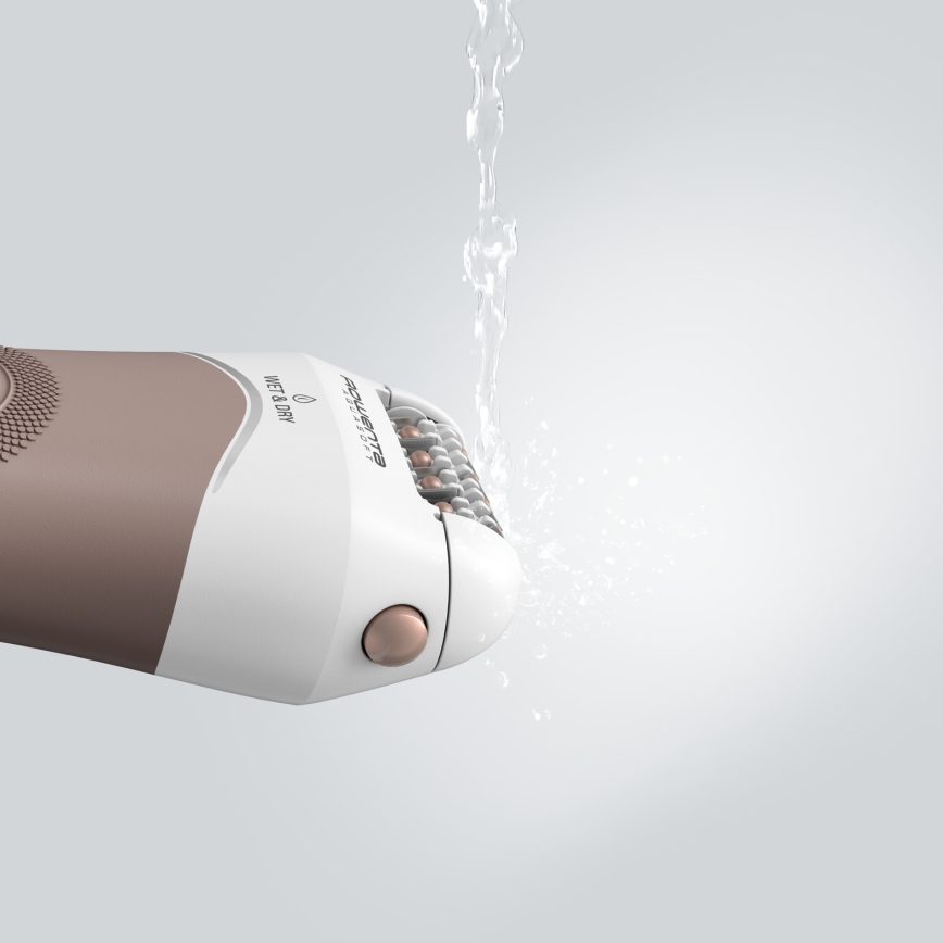 Rowenta - Epilator WET&DRY 4,5W/5V 600 mAh beige/guld
