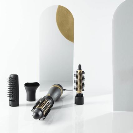 Rowenta - Varmluftsbørste EXPRESS STYLE 800W/230V sort/guld