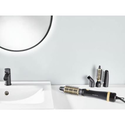 Rowenta - Varmluftsbørste EXPRESS STYLE 800W/230V sort/guld