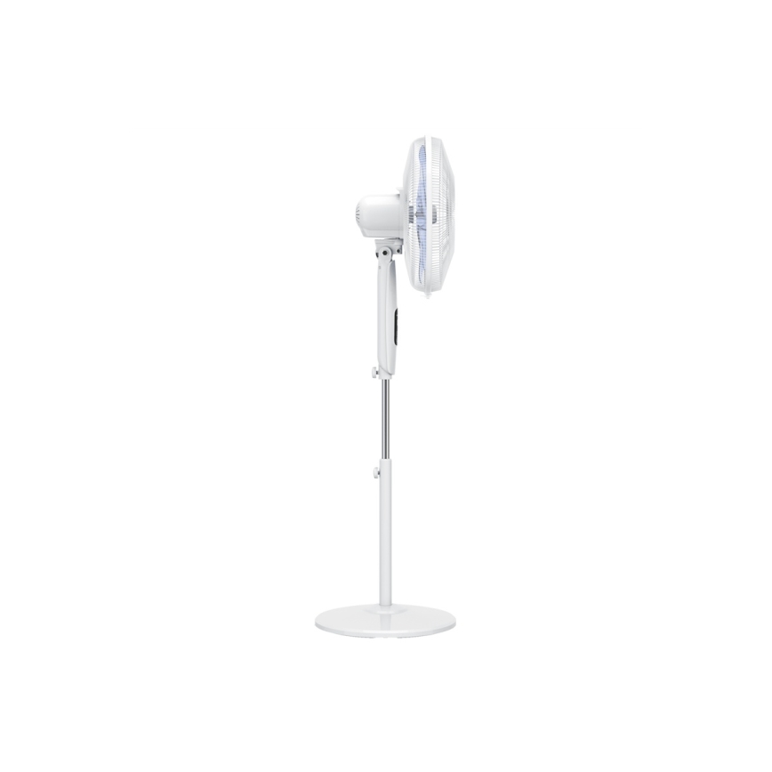 Rowenta - Gulvventilator TURBO SILENCE 55W/230V 147 cm hvid + fjernbetjening