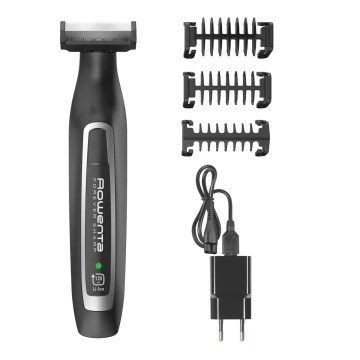 Rowenta - Hårtrimmer FOREVER SHARP 3-i-1 sort 650 mAh