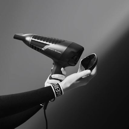 Rowenta - Hårtørrer KARL LAGERFELD STUDIO DRY 2100W/230V sort