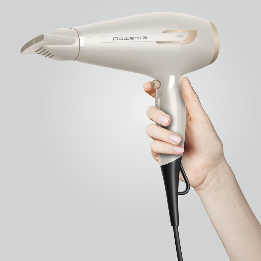 Rowenta - Hårtørrer PRO POWER 2200W/230V cremefarvet