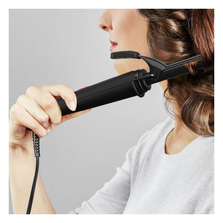 Rowenta - Krøllejern CURLING TONG BASIC 25W/230V sort