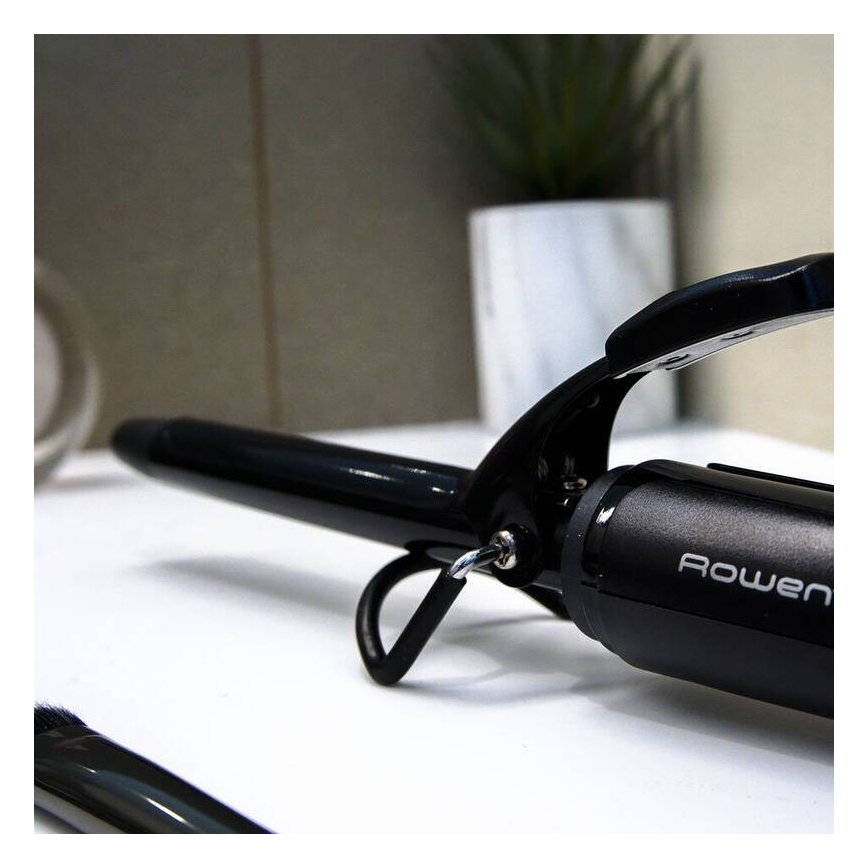 Rowenta - Krøllejern CURLING TONG BASIC 25W/230V sort