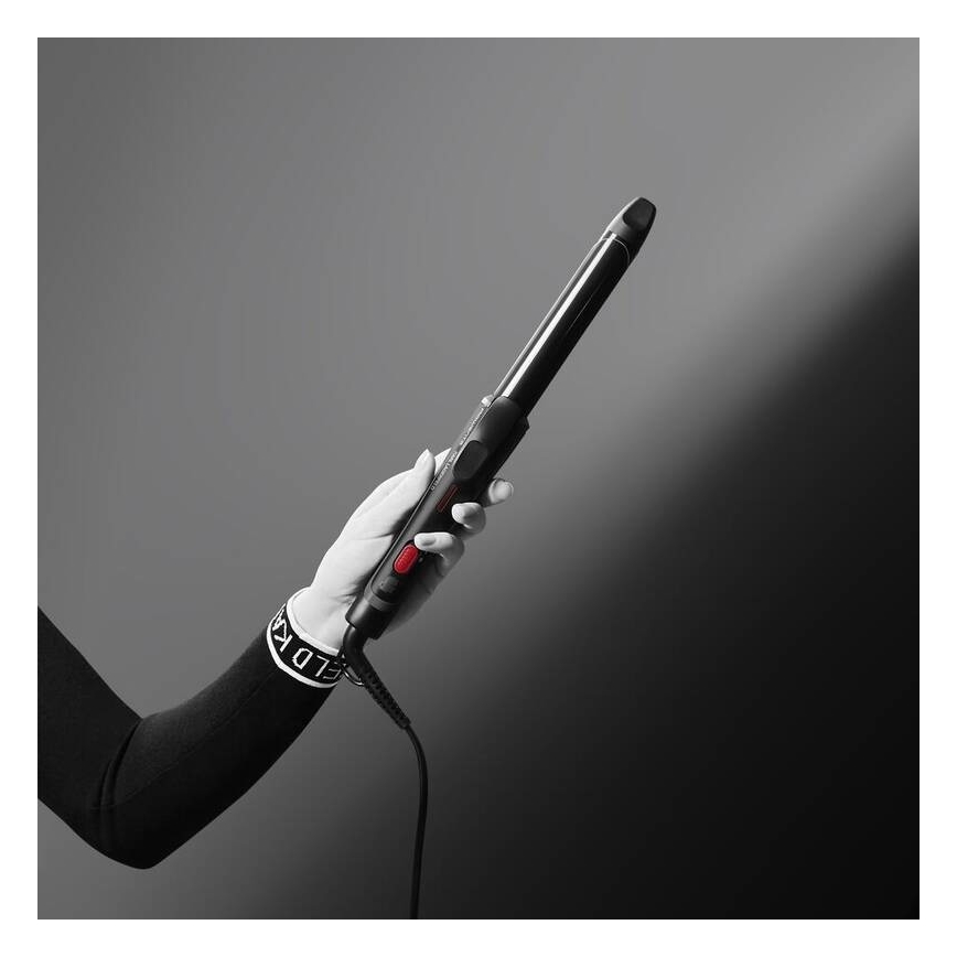 Rowenta - Krøllejern KARL LAGERFELD 47W/230V sort