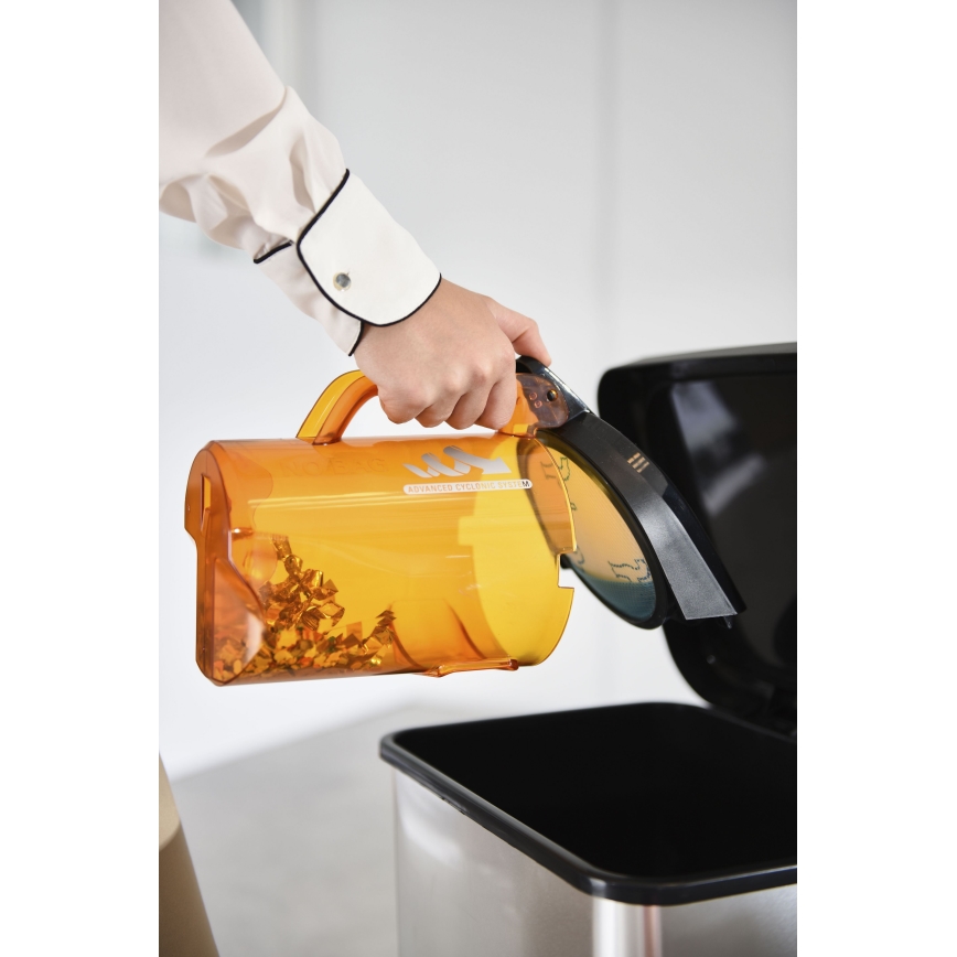 Rowenta - Poseløs støvsuger COMPACT POWER 1,5 l 750W/230V sort/orange