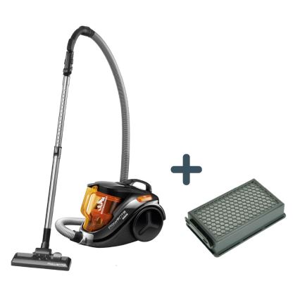 Rowenta - Poseløs støvsuger COMPACT POWER 1,5 l 750W/230V sort/orange