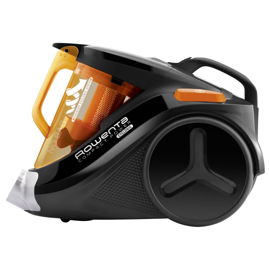 Rowenta - Poseløs støvsuger COMPACT POWER 1,5 l 750W/230V sort/orange