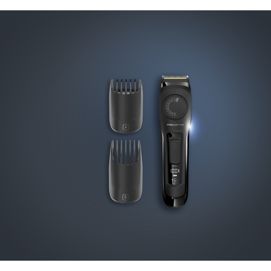 Rowenta - Skægtrimmer VIRTUO BEARD TRIMMER sort 1200 mAh