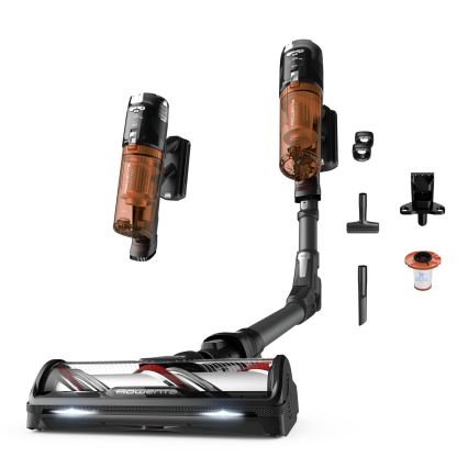 Rowenta - Stavstøvsuger 2-i-1 X-FORCE FLEX 380W/25,2V sort 2000 mAh