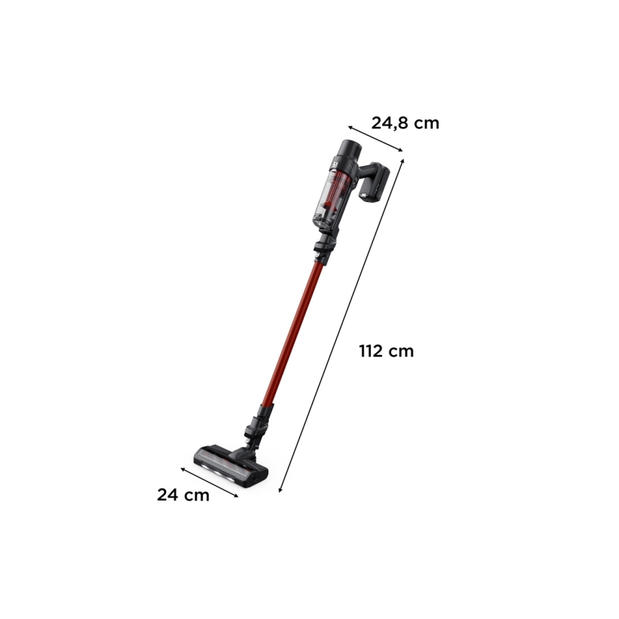 Rowenta - Støvsuger 2-i-1 X-PERT ANIMAL 140W/18V rød
