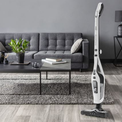 Rowenta - Støvsuger DUAL FORCE 2-i-1 100W/18V 2500 mAh hvid