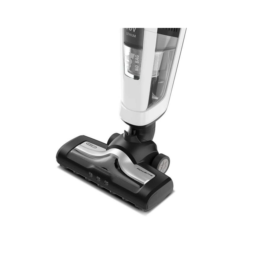 Rowenta - Støvsuger DUAL FORCE 2-i-1 100W/18V 2500 mAh hvid