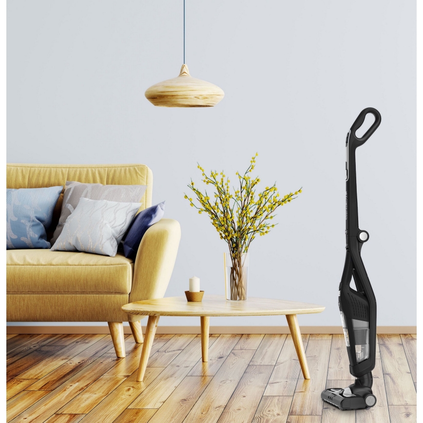 Rowenta - Støvsuger DUAL FORCE 2-i-1 100W/18V 2500 mAh sort
