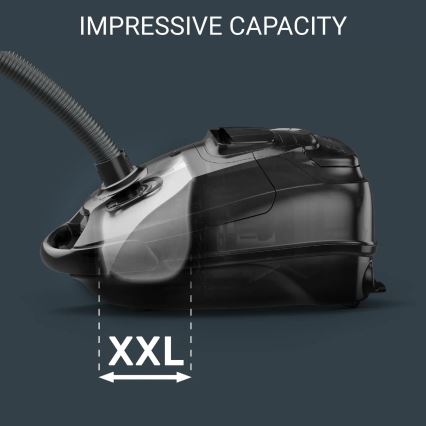 Rowenta - Støvsuger med pose SILENCE FORCE ALLERGY+ 4,5 l 400W/230V sort/hvid
