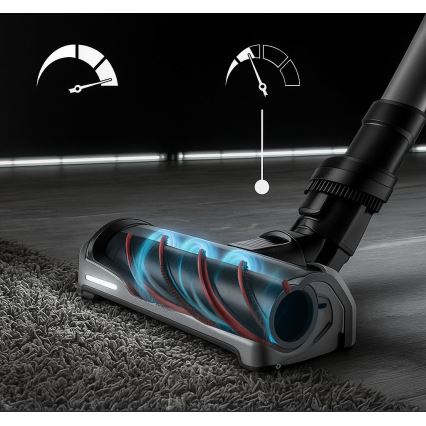 Rowenta - Støvsuger med moppe X-FORCE FLEX ANIMAL AQUA AUTO 3-i-1 480W/32,4V 2500 mAh blå