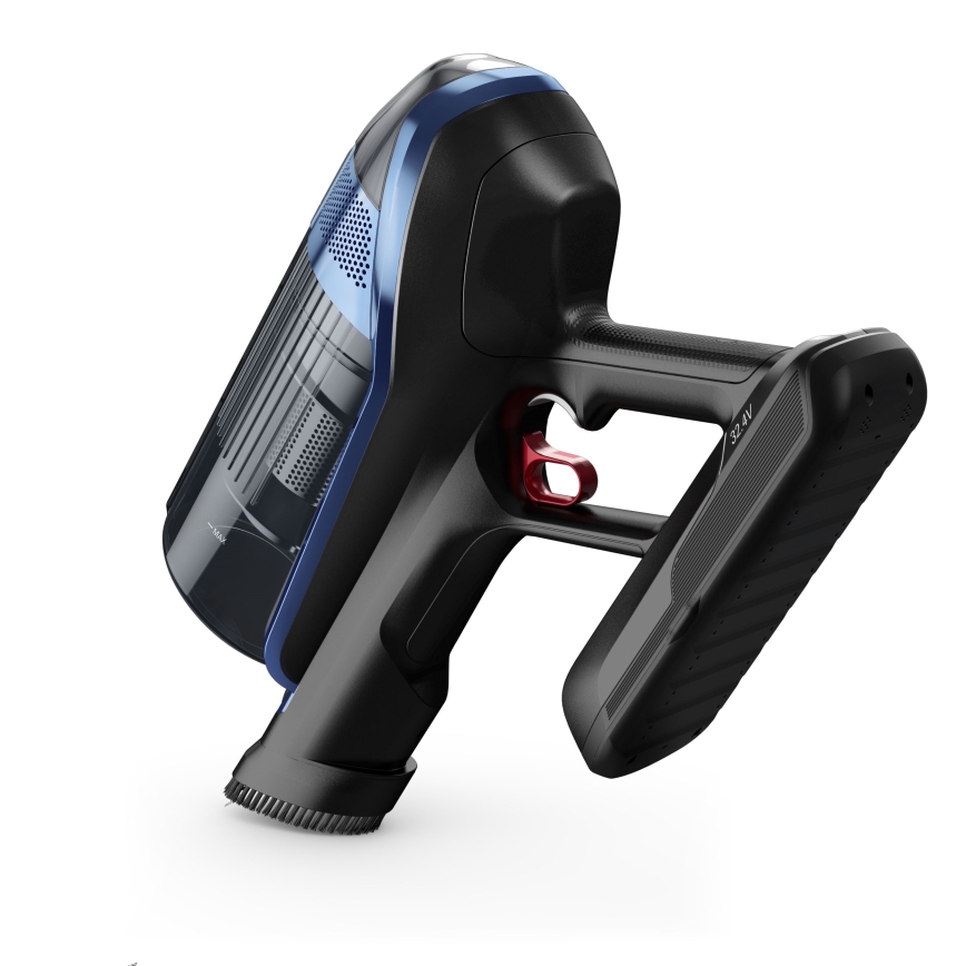 Rowenta - Støvsuger med moppe X-FORCE FLEX ANIMAL AQUA AUTO 3-i-1 480W/32,4V 2500 mAh blå