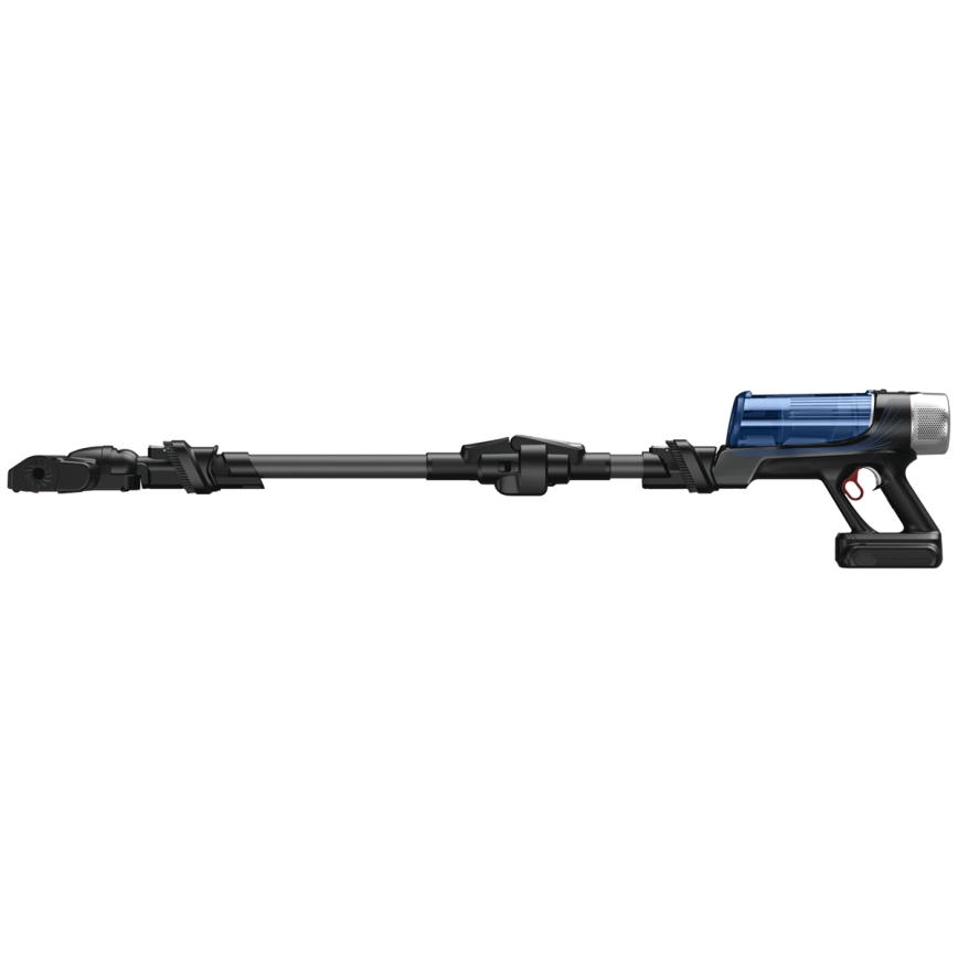 Rowenta - Støvsuger med moppe X-FORCE FLEX ANIMAL AQUA AUTO 4-i-1 250W/25,2V 2500 mAh sort/blå