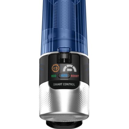 Rowenta - Støvsuger med moppe X-FORCE FLEX ANIMAL AQUA AUTO 4-i-1 250W/25,2V 2500 mAh sort/blå