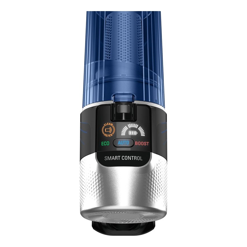 Rowenta - Støvsuger med moppe X-FORCE FLEX ANIMAL AQUA AUTO 4-i-1 250W/25,2V 2500 mAh sort/blå