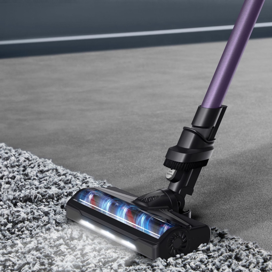 Rowenta - Støvsuger X-PERT 2-i-1 140W/18V 2500 mAh lilla