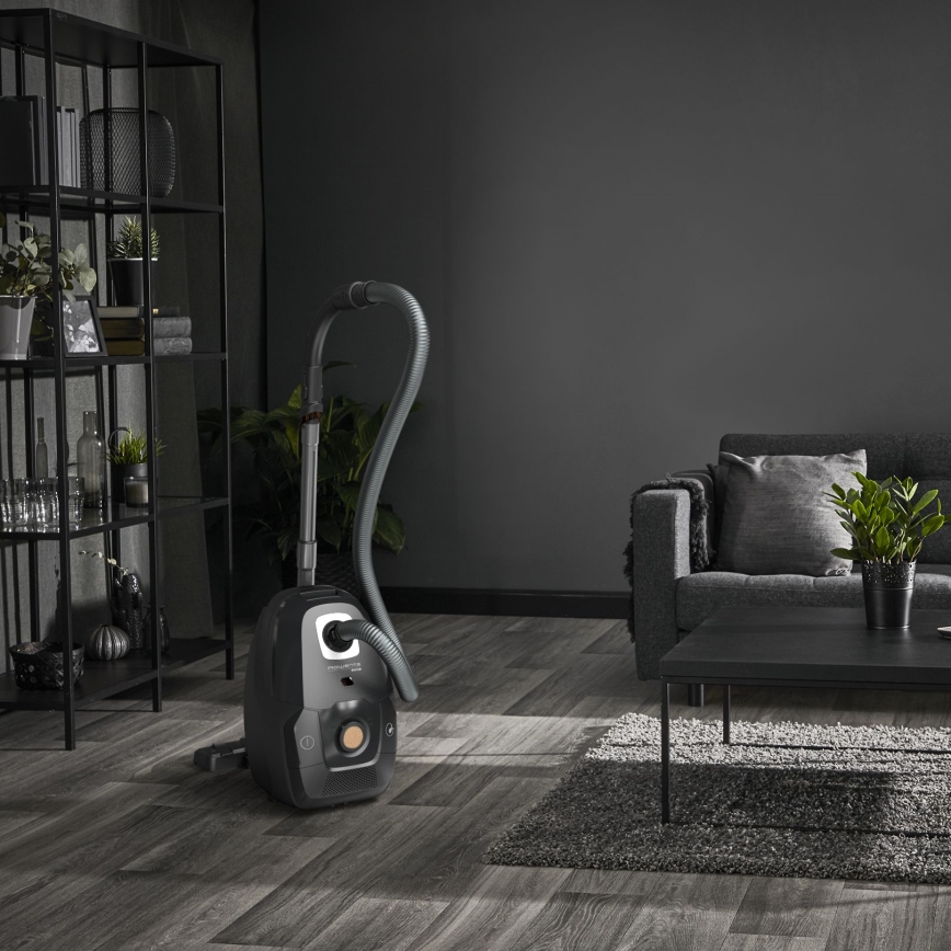 Rowenta - Støvsugerpose GRØN FORCE EFFITECH ECO TOTAL CLEAN 400W/230V sort
