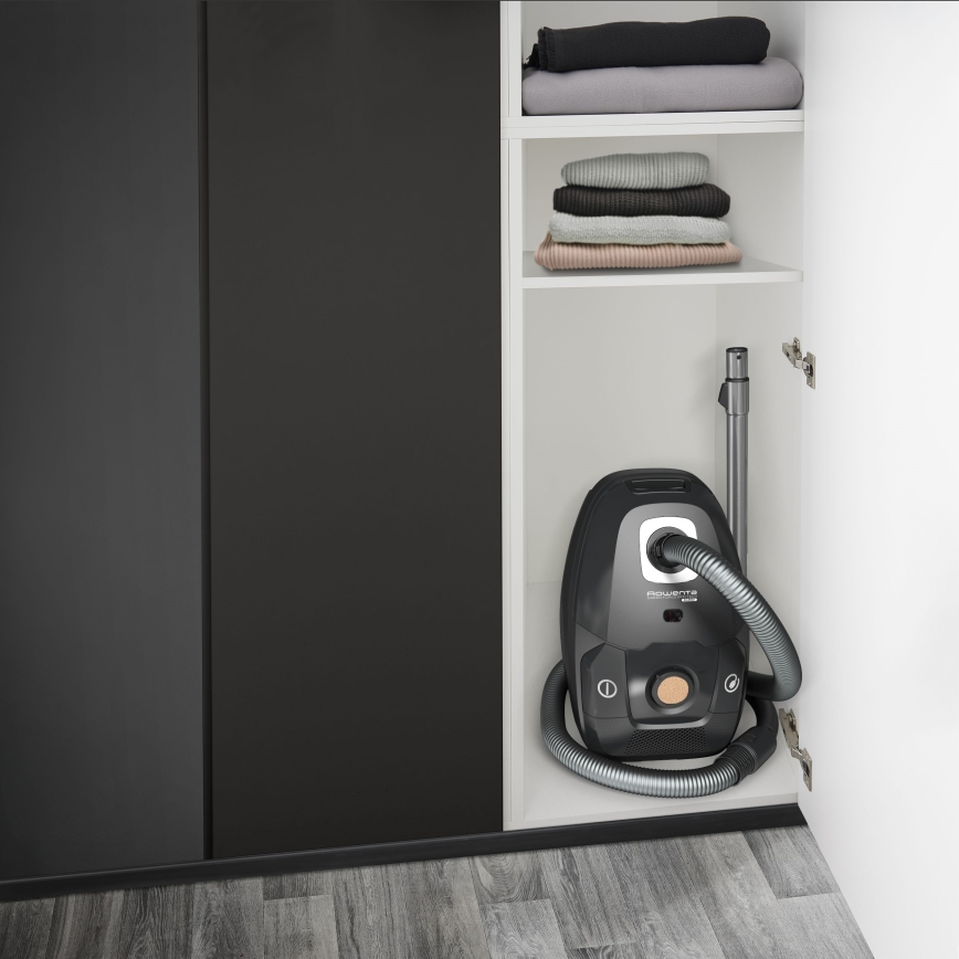 Rowenta - Støvsugerpose GRØN FORCE EFFITECH ECO TOTAL CLEAN 400W/230V sort