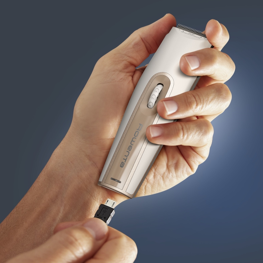 Rowenta - Trimmer NOMAD, cremefarvet, 600 mAh