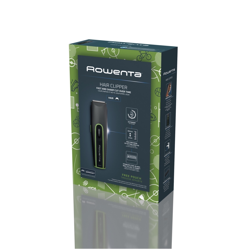 Rowenta - Trimmer SPORT COLLECTION 600 mAh sort