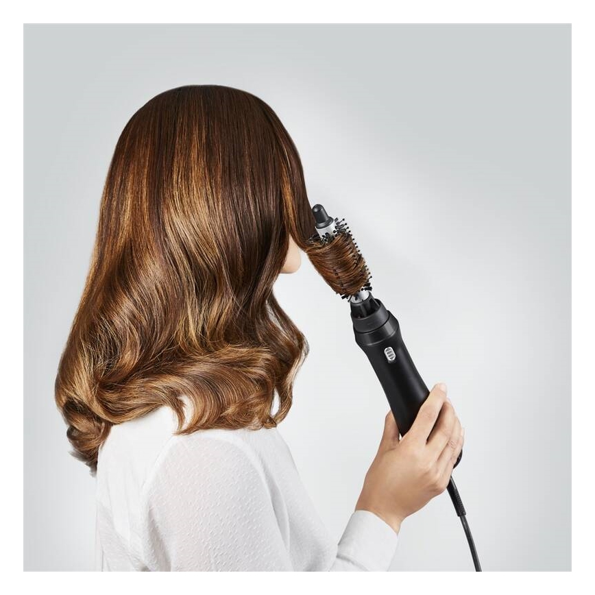 Rowenta - Varmluftsbørste EXPRESS STYLE 900 W/230 V sort/sølv