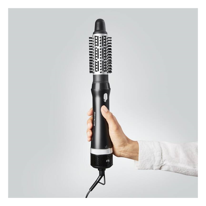 Rowenta - Varmluftsbørste EXPRESS STYLE 900 W/230 V sort/sølv