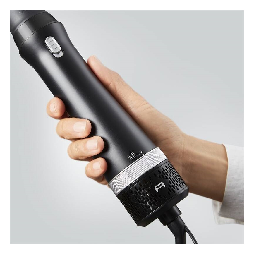 Rowenta - Varmluftsbørste EXPRESS STYLE 900 W/230 V sort/sølv