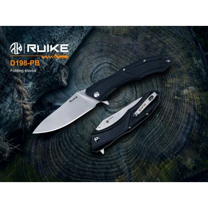 Ruike RUD198PB - Foldekniv 23,1 cm sort