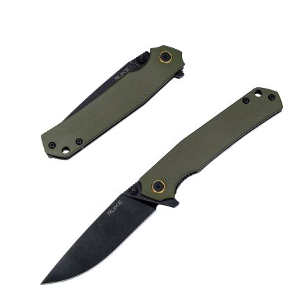 Ruike RUP801G - Foldekniv 20 cm grøn