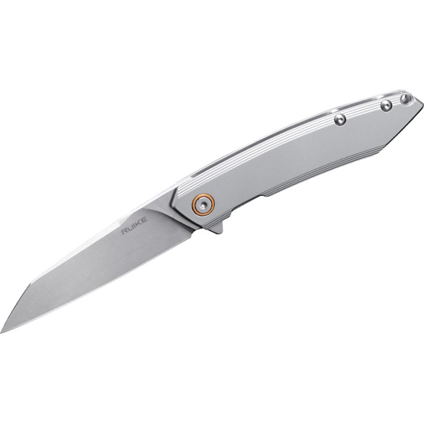 Ruike RUP831SSA - Kompakt foldekniv 19,5 cm sølvfarvet