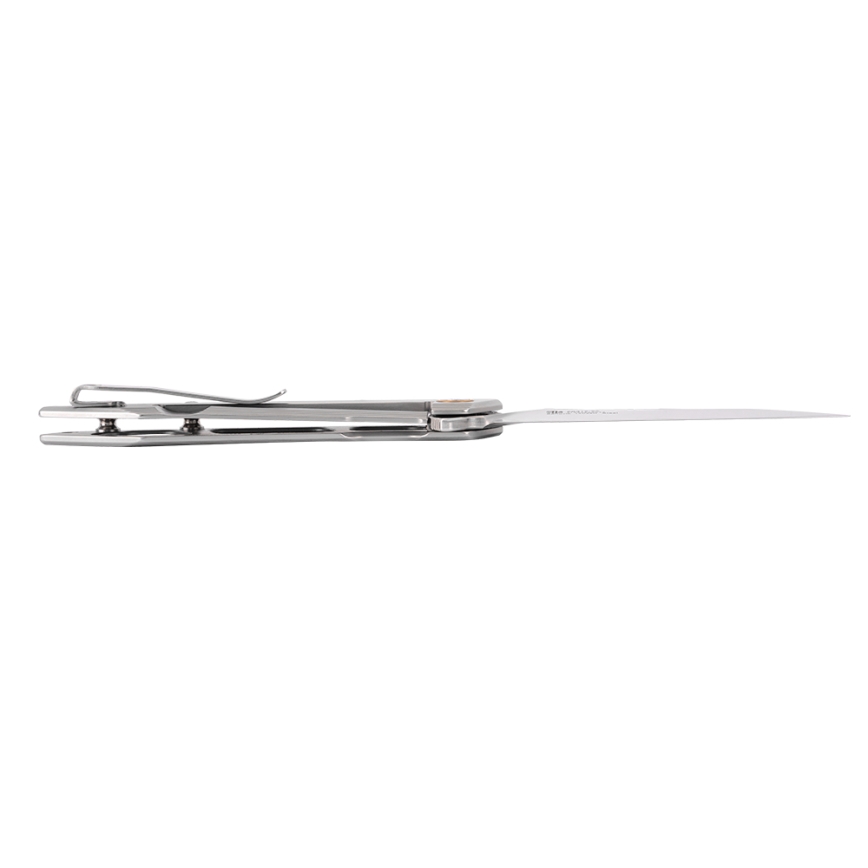 Ruike RUP831SSA - Kompakt foldekniv 19,5 cm sølvfarvet