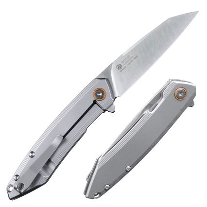 Ruike RUP831SSA - Kompakt foldekniv 19,5 cm sølvfarvet