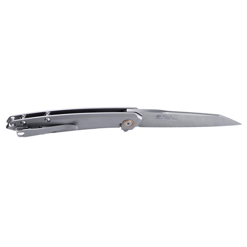 Ruike RUP831SSA - Kompakt foldekniv 19,5 cm sølvfarvet