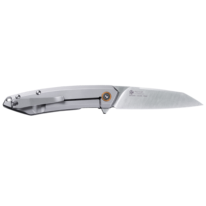 Ruike RUP831SSA - Kompakt foldekniv 19,5 cm sølvfarvet