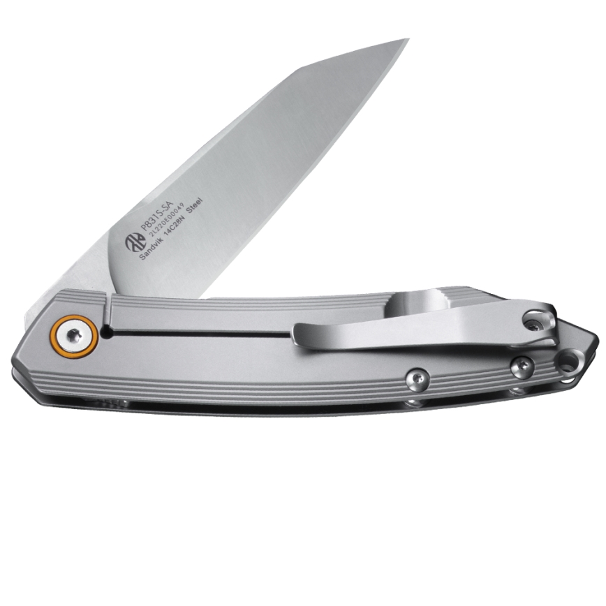 Ruike RUP831SSA - Kompakt foldekniv 19,5 cm sølvfarvet