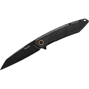 Ruike RUP831SSB - Kompakt foldekniv 19,5 cm sort